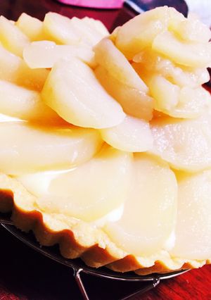 ～リンゴのコンポートタルト♪～-レシピのメイン写真