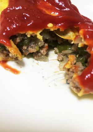 ☆昔ながらのシンプルなオムレツ☆-レシピのメイン写真