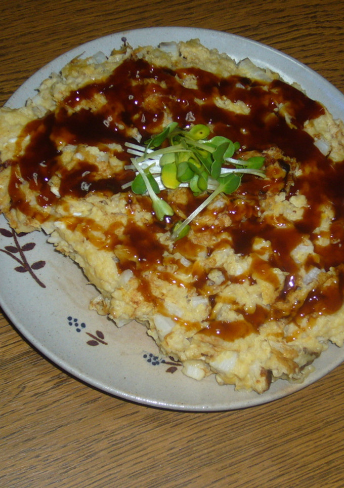 ふわふわとろろの卵焼き風-レシピのメイン写真