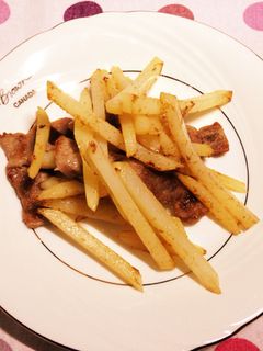 じゃがいもと豚肉の炒め物☆-レシピのメイン写真