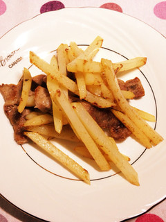 じゃがいもと豚肉の炒め物☆-レシピのメイン写真