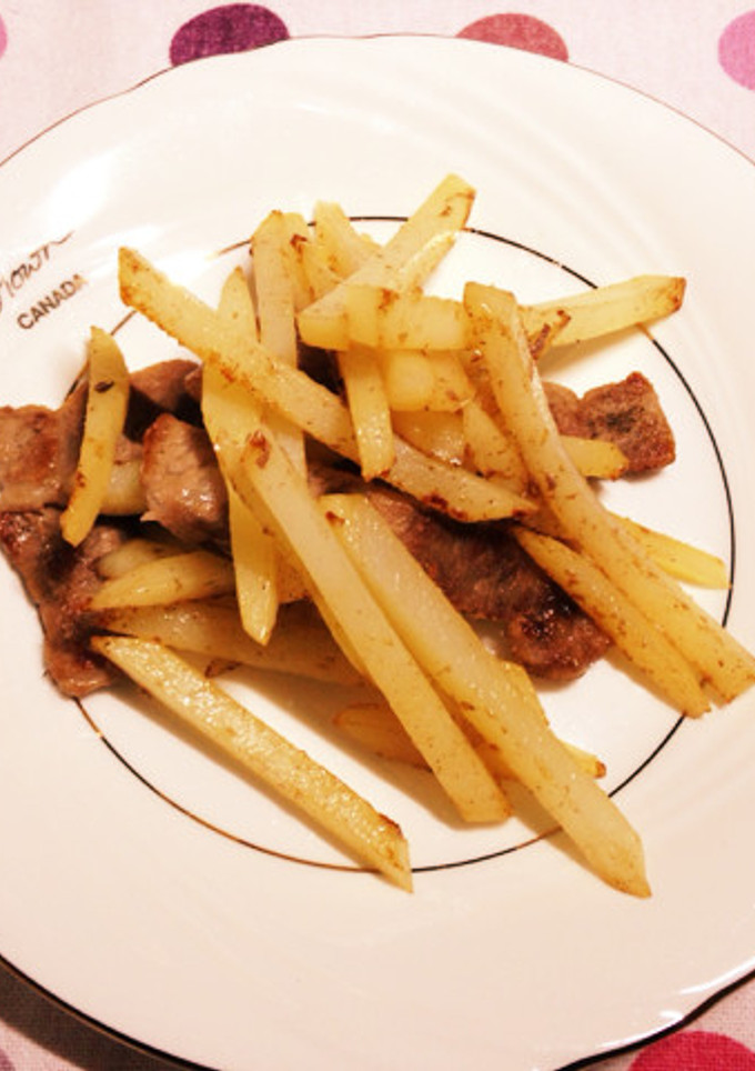 じゃがいもと豚肉の炒め物☆-レシピのメイン写真