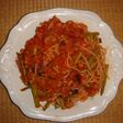 簡単!一人暮らしの鳥ミンチトマトパスタ