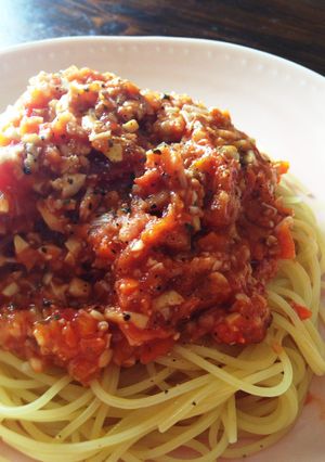 大豆でヘルシー！簡単ミートソース☆彡-レシピのメイン写真