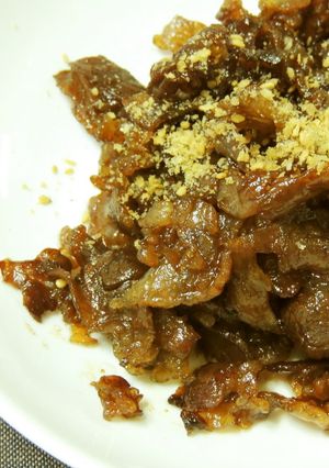 お弁当のおかず☆牛肉のしぐれ煮-レシピのメイン写真