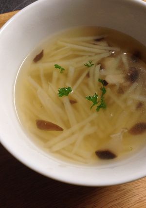 千切りじゃがいものスープ-レシピのメイン写真