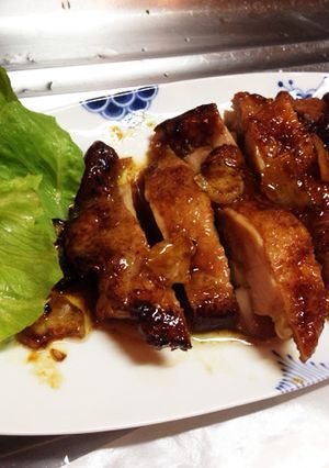ガリバタ醤油チキンステーキ-レシピのメイン写真
