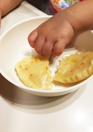 野菜入り蒸しパン（離乳食後期）-レシピのメイン写真