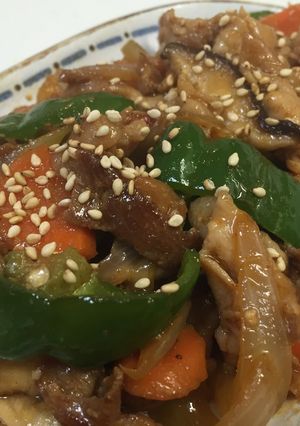 簡単‼豚肉と野菜のピリ辛炒め-レシピのメイン写真