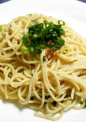 簡単!たらこと大葉のクリームパスタ-レシピのメイン写真