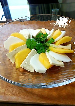 塩豆腐の和風カプレーゼ❤-レシピのメイン写真