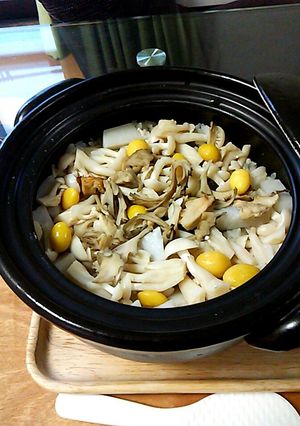 秋の味覚の土鍋ご飯❤-レシピのメイン写真