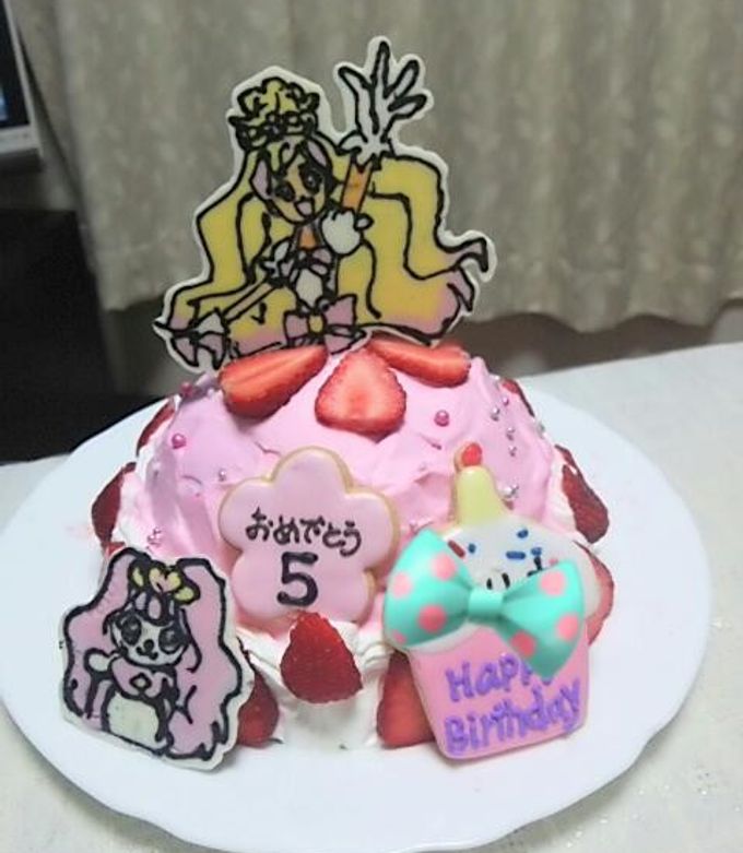 プリキュアドールケーキ キュアプリンセス by 管理栄養士TOMOS