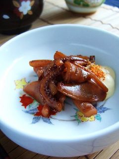お酒がすすむ、イカの黒糖煮。-レシピのメイン写真