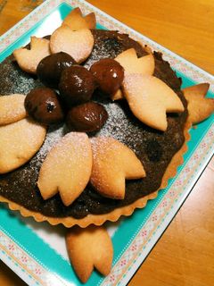 ☆栗と木の実のタルト☆秋の渋皮煮レシピ♪-レシピのメイン写真