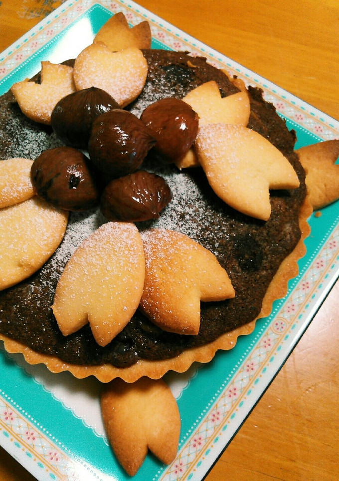 ☆栗と木の実のタルト☆秋の渋皮煮レシピ♪-レシピのメイン写真