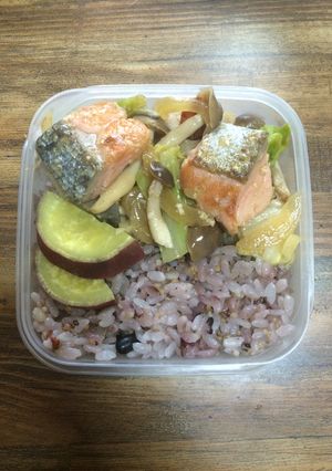 秋の味覚弁当-レシピのメイン写真