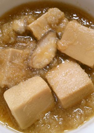 簡単、和食！ 高野豆腐の みぞれポン酢煮-レシピのメイン写真