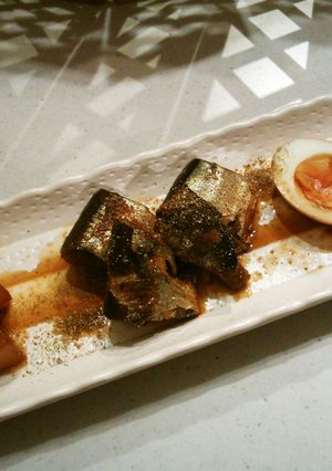 ☆圧力鍋☆ 骨までホロホロ秋刀魚の甘露煮-レシピのメイン写真
