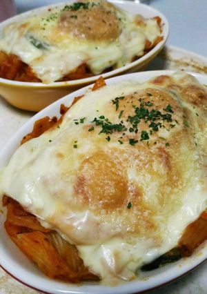 なすとズッキーニのトマトペンネグラタン-レシピのメイン写真
