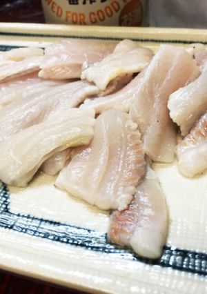 太刀魚のお刺し身σ(^_^;)-レシピのメイン写真