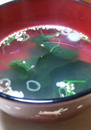 超簡単♪激安♪即席ワカメスープ♪-レシピのメイン写真