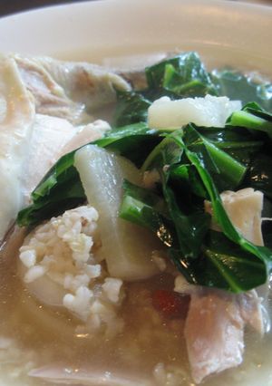 丸鶏煮込みスープ-レシピのメイン写真