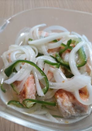 鮭の地中海風マリネ※今夜の夕飯-レシピのメイン写真