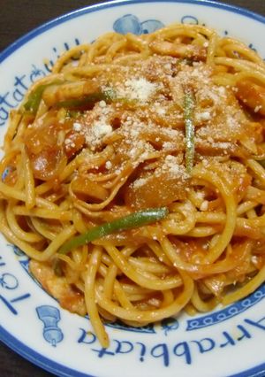 もちもち極太ナポリタン♪-レシピのメイン写真