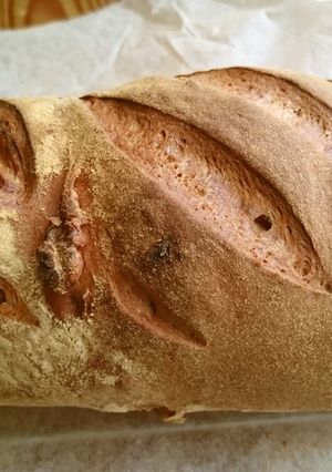 ふすまミックスで朝食パン-レシピのメイン写真