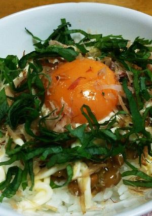 納豆アレンジごはん-レシピのメイン写真