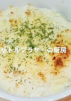 簡単ホワイトソースで　冷凍うどんグラタン-レシピのメイン写真