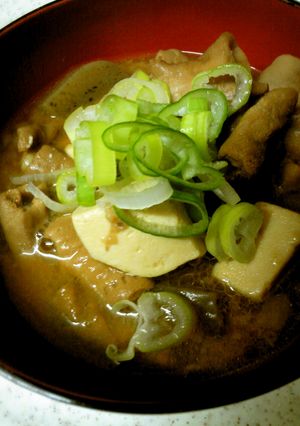 調味料はみそだけ！簡単モツ煮込み！-レシピのメイン写真
