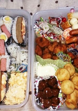 お出かけ&運動会におにぎらず弁当-レシピのメイン写真