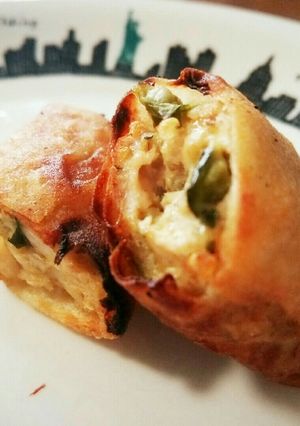 コストコ♪キヌアサラダで鶏肉カレー春巻き-レシピのメイン写真