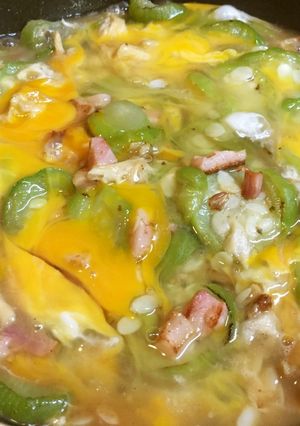 へちま丼-レシピのメイン写真