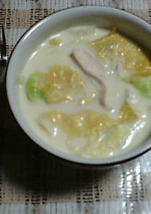 豆腐と野菜の豆乳スープでダイエット♪-レシピのメイン写真