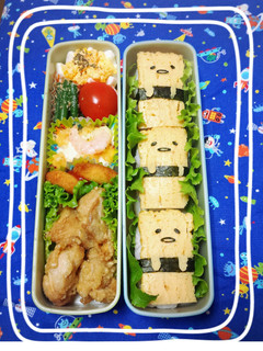 ぐでたま【キャラ弁】-レシピのメイン写真