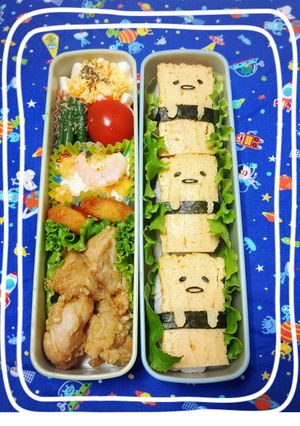 ぐでたま【キャラ弁】-レシピのメイン写真