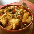 ワインに☆鱈とポテトの粒マスタード焼き