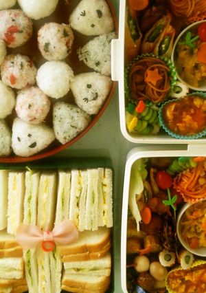H27年運動会 お弁当 小2長男♪-レシピのメイン写真