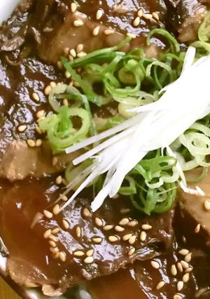 鰹の漬け丼-レシピのメイン写真