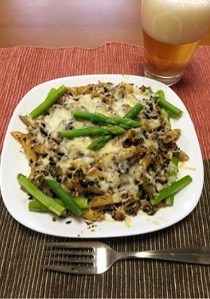 ワンポットパスタ〜海苔と胡麻の和風ペンネ-レシピのメイン写真