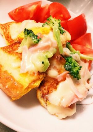 甘くない☆おかずフレンチトースト♪-レシピのメイン写真