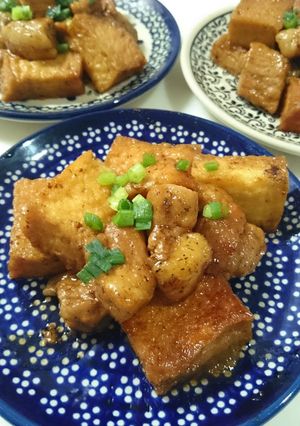 豚角切り肉の甘辛煮*糖質制限用*-レシピのメイン写真