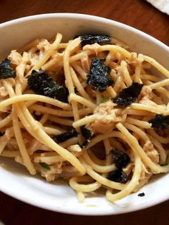 こんがりニンニクとマヨの和風ツナパスタ-レシピのメイン写真