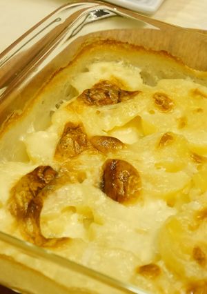 洗い物なし★ポテトの生クリームグラタン-レシピのメイン写真