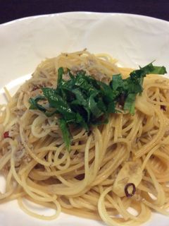しらすと青じその和風パスタ-レシピのメイン写真