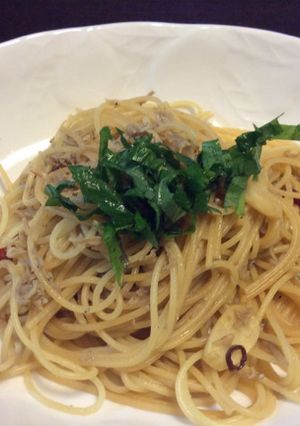 しらすと青じその和風パスタ-レシピのメイン写真