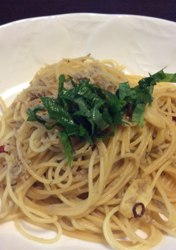 しらすと青じその和風パスタ-レシピのメイン写真